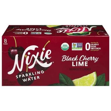 Nixie Sparkling Water, Black Cherry Lime