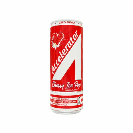 Accelerator Zero Sugar Energy Drink, Cherry Ice