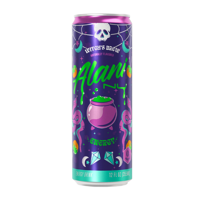 Alani Nu Energy Drink, Witch's Brew - 12 Ounce