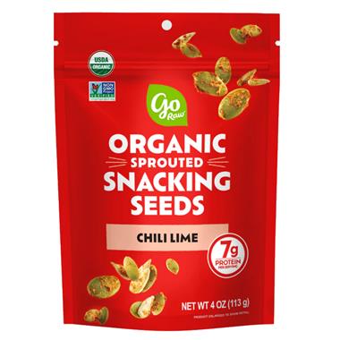 Go Raw Organic Sprouted Snacking Seeds, Chili Lime