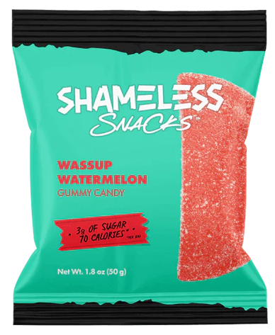 Shameless Snacks Gummy Candy, Wassup Watermelon