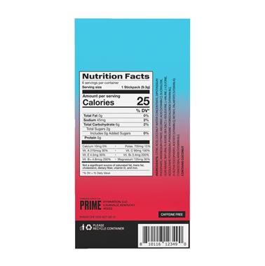 Prime Hydration+ Sticks, Cherry Freeze
