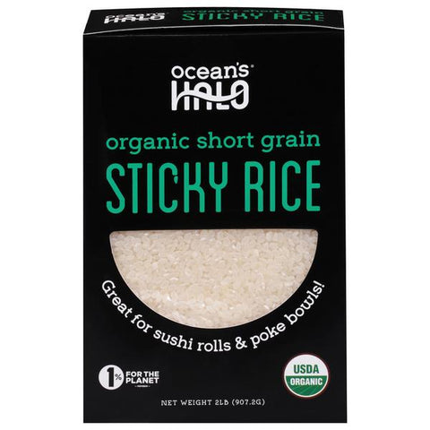 Ocean's Halo Organic Short Grain Sticky Rice
