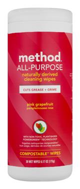 Method All-Purpose Wipes, Grapefruit