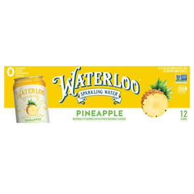 Waterloo Pineapple Sparkling Water - 12 Ounce