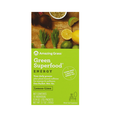 Amazing Grass Green Superfood Energy, Lemon Lime Energy