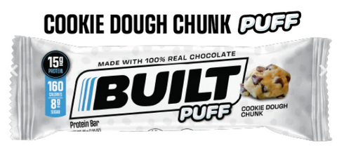 BUILT Bar Puffs, Cookie Dough Chunk