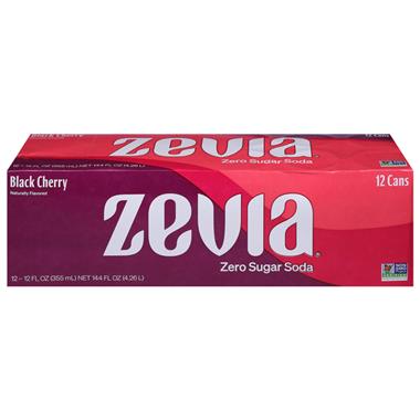 Zevia Zero Calorie Black Cherry Soda