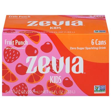 Zevia Kidz Fruit Punch Sparkling Drink