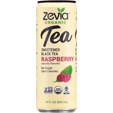Zevia Organic Sweetened Black Tea, Raspberry