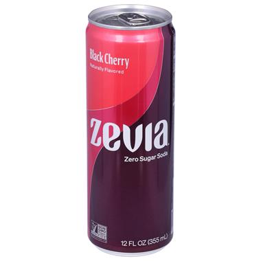 Zevia Zero Calorie Black Cherry