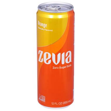 Zevia Zero Calorie Orange
