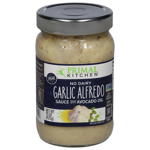 Primal Kitchen No Dairy Garlic Alfredo Sauce with Avocado Oil