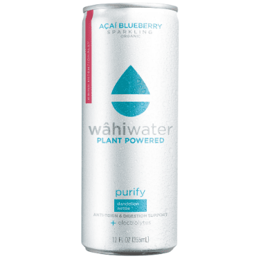 Wahi Water Purify Acai Blueberry Sparkling Water
