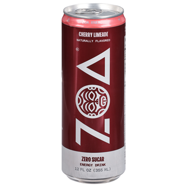 ZOA Energy Drink, Zero Sugar Cherry Limeade