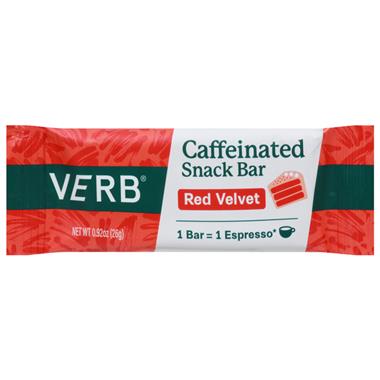 Verb Caffeinated Energy Bars, Red Velvet