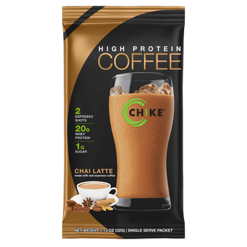 Chike Iced Coffee, High Protein, Chai Latte