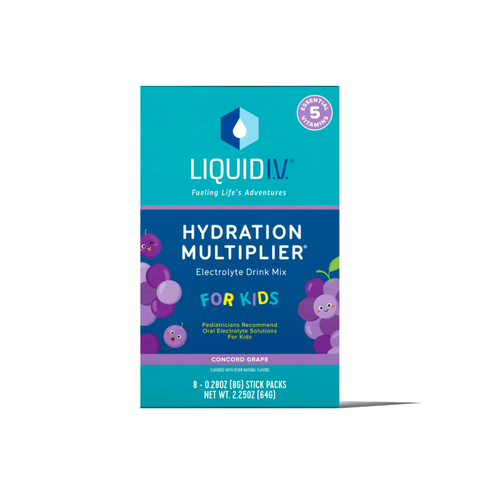 Liquid I.V. Hydration Drink Mix for Kids, Concord Grape