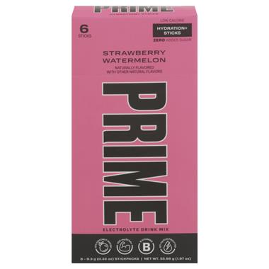 Prime Hydration+ Sticks, Strawberry Watermelon