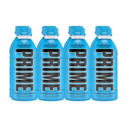 Prime Hydration Blue Raspberry - 8 Count