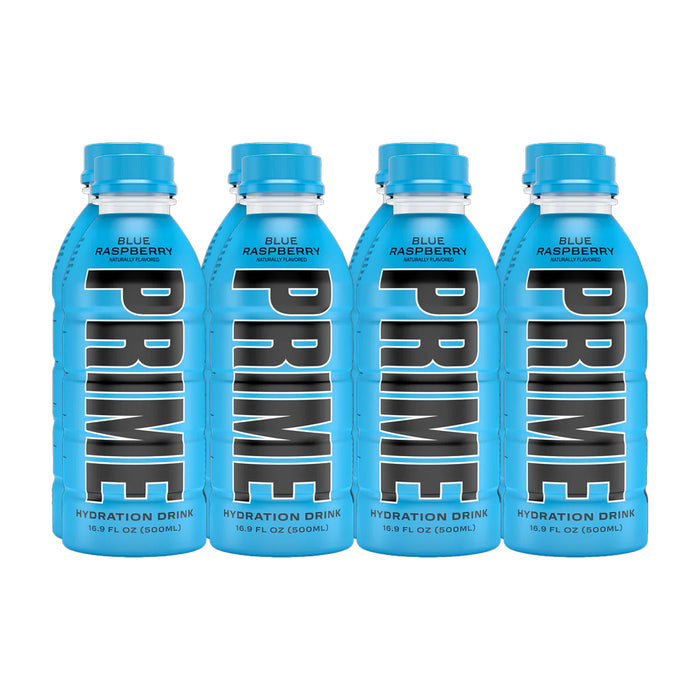 Prime Hydration Blue Raspberry - 8 Count