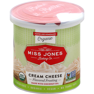Miss Jones Organic Cream Cheese Frosting - 11.29 Ounce