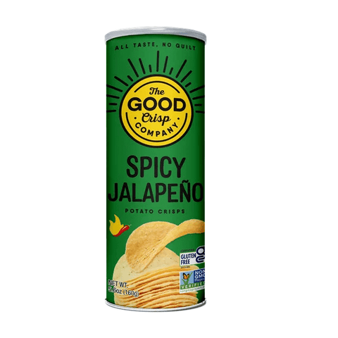 The Good Crisp Company Spicy Jalapeno Potato Crisps Gluten Free