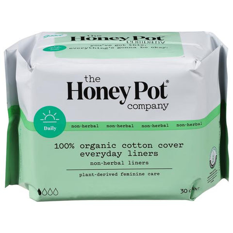 The Honey Pot Organic Everyday Liners, Non-Herbal