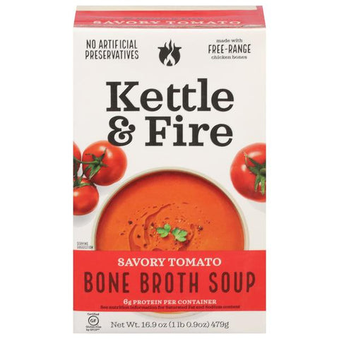 Kettle & Fire Bone Broth, Tomato Soup