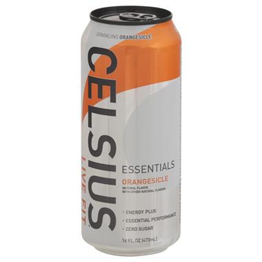 Celsius Essentials Energy Drink Orangesicle, Sparkling