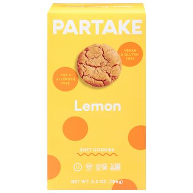 Partake Lemon Soft Cookies