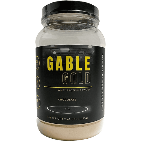 Gable Gold Whey Protein Powder, Chocolate