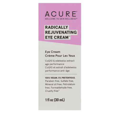 Acure Eye Cream, Radically Rejuvenating