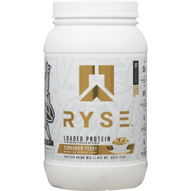 RYSE Protein Powder Drink Mix, Cinnamon Toast