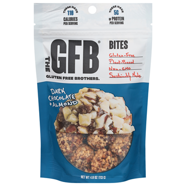 The GFB Dark Chocolate + Almond Bites 

 - 4 Ounce