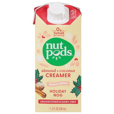 Nutpods Holiday Nog Creamer, Unsweetened Dairy Free