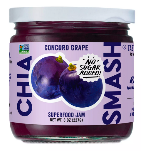 Chia Smash Grape Jam