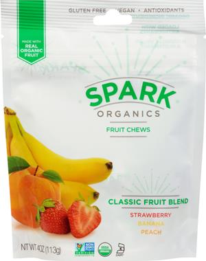 Spark Organics Fruit Chews Classic Fruit Blend