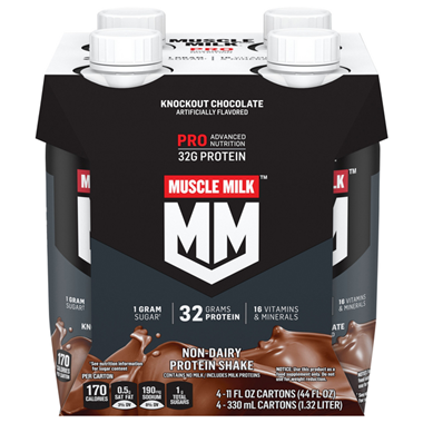 Muscle Milk Pro Series 32 Knockout Chocolate Protein Shakes