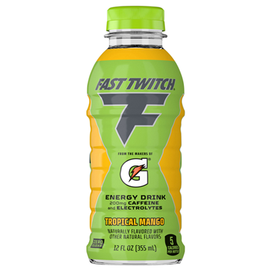Gatorade Fast Twitch Energy Drink, Tropical Mango