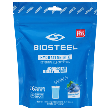 BioSteel Hydration Mix, Blue Raspberry 16ct - 4 Ounce