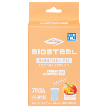 BioSteel Hydration Mix, Peach Mango 7ct - 1.7 Ounce