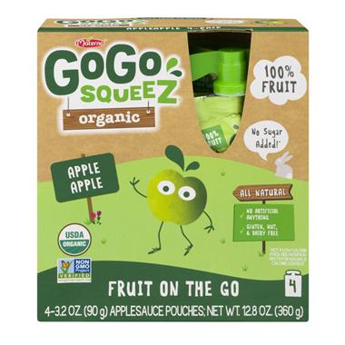 GoGo Squeeze Organic, Apple Apple
