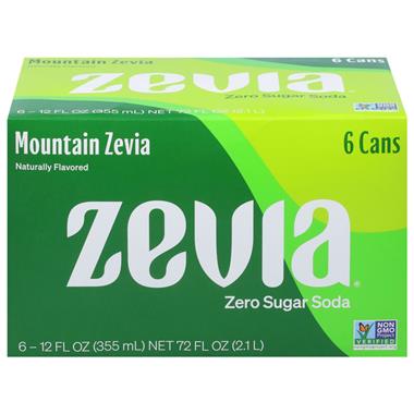 Zevia Zero Calorie Mountain Zevia Soda