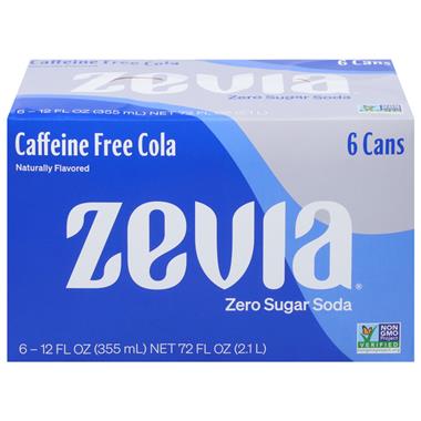 Zevia Zero Calorie Caffeine Free Cola