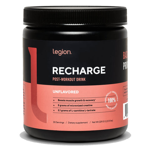 Legion, Recharge Post-Workout Creatine, Unflavored