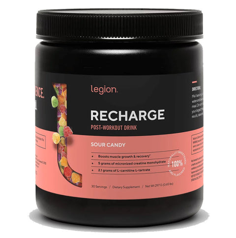 Legion, Recharge Post-Workout Creatine, Sour Candy