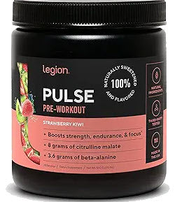 Legion, Pulse Pre-Workout with Caffeine, Strawberry Kiwi, 20 Servings