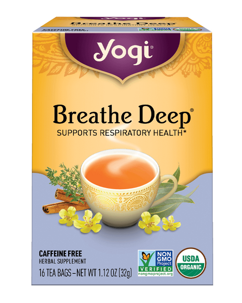Yogi Breathe Deep Tea, 16 Count