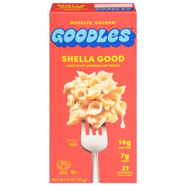 Goodles Shella Good, Aged White Cheddar And Shells
